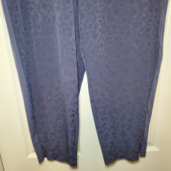 Athleta Brooklyn textured jumpsuit  in medieval Violet size 18 - Picture 7 of 16